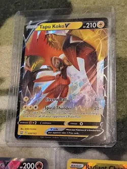 Lot Of 3 Pokemon Tcg Cards Full Art V Radiant - Image 4