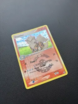 Pokemon Card Fire Red & Leaf Green Reverse Holo Arcanine 18/112 TCG - Image 3