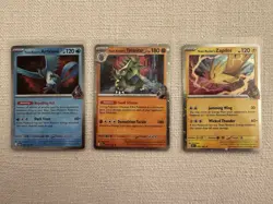 Pokemon TCG Team Rocket’s Articuno Tyranitar Zapdos Cosmos Holos Promos NM - Image 1