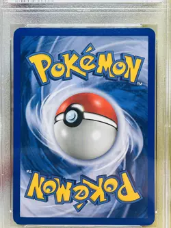 2004 Pokemon EX Team Rocket Returns Rocket's Hitmonchan EX PSA 9 Print ERROR INK - Image 4