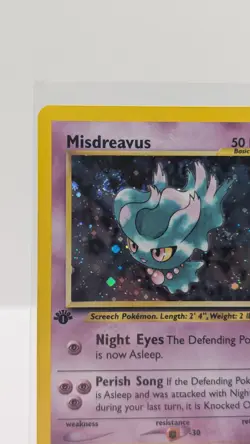 2001 Neo Revelation 1ST EDITION Misdreavus 11/64 SWIRL NM-MT Pokemon - Image 4