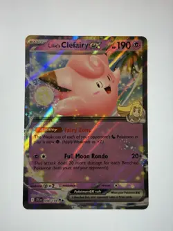 Lillie's Clefairy EX 056/159 - Journey Together - English - Pokemon TCG NM - Image 1
