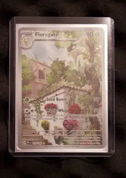 Pokemon TCG Floragato Scarlet & Violet Paldea Evolved Holo - Image 1