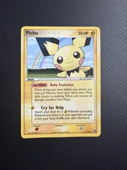 Pokemon Pichu 21/108 Non-Holo Rare EX Power Keepers combined postage - Image 1