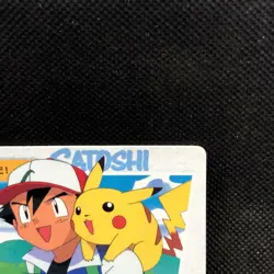 Ash Ketchum Pikachu Pokemon Carddass Anime Collection No.141 Bandai Japan F/S - Image 4
