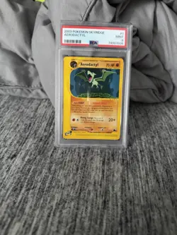 2003 POKEMON SKYRIDGE #1 AERODACTYL PSA 9 - Image 1