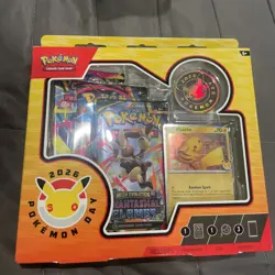 Pokemon TCG: Pokemon Day 2026 Collection Box - Pikachu Butt Swirl - SEALED - Image 2