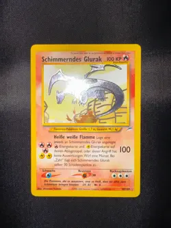Pokemon TCG Deutsch NDE 107 Schimmerndes Glurak Shining Charizard Secret Rare - Image 4