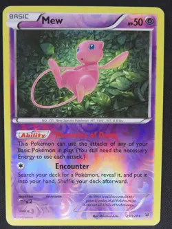 Mew 29/124 Holo Rare Fates Collide Pokemon Reverse Holo NM - Image 1