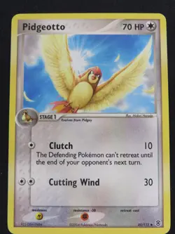 Pidgeotto 45/112 Uncommon FireRed & LeafGreen Pokemon LP - Image 1