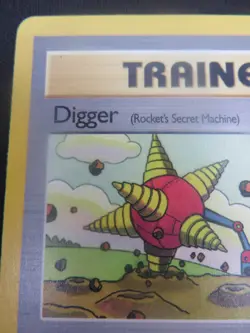 Digger unlimited Team rocket Uncommon 75/82 - WOTC Pokemon VG - Image 3