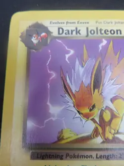 Dark Jolteon unlimited Team rocket Uncommon 38/82 - WOTC Pokemon LP - Image 3