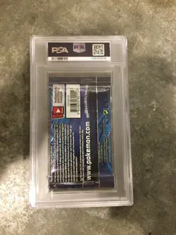 2016 Pokemon USA Inc Evolutions Mega Blastoise PSA 10 Foil Booster Pack GEM MINT - Image 2