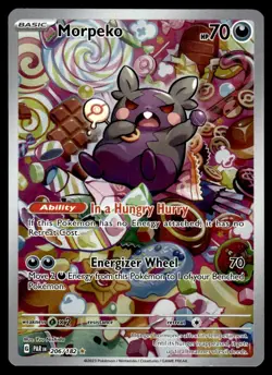Morpeko #206 - Illustration Rare - Pokemon Paradox Rift - NM - Image 1