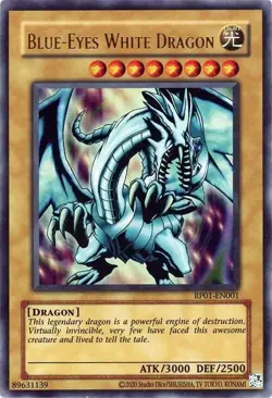 Yugioh 1x Blue-Eyes White Dragon Ultra RP01-EN001 Retro Pack 2020 Reprint NM - Image 1