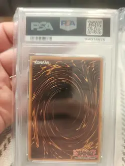 2024 Yu-gi-oh Charge/ Light Brigade. 1st Ed. quarter century secret rare PSA 10 - Image 3