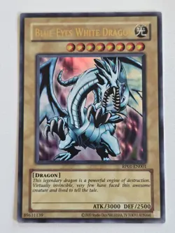 Blue-Eyes White Dragon RP01-EN001 Ultra Rare Yugioh Retro Pack Reprint Unlimited - Image 5