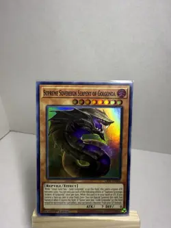 Yu-Gi-Oh! Supreme Sovereign Serpent of Golgonda LIOV-EN004 1st Edition Effect R… - Image 1