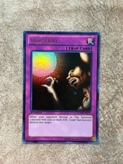 Trap Hole LCYW-EN177 Yu-Gi-Oh 1st Edition NM - Image 1