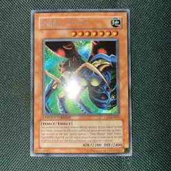 Yugioh! Insect Queen CT1-EN005 Limited Edition Secret Rare NM Yu-Gi-Oh! - Image 1