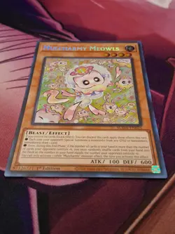 TCG Yu-Gi-Oh: Mulcharmy Meowls SUDA-EN025 Supreme Darkness 1st Edition - Image 2