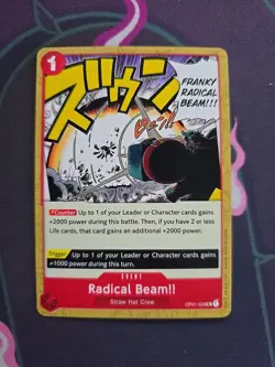 Radical Beam!! OP01-029 UC One Piece Card - Image 1