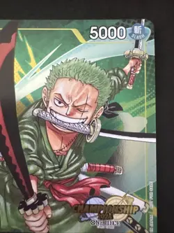 Roronoa Zoro P-042 EN ONE PIECE TCG 2024 Championship Event-NM (2) - Image 4