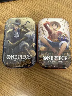 One Piece Tin Pack Set Vol 2 Set of 2 | TS-02 OP-13 | Sealed Bandai Ships Fast - Image 1