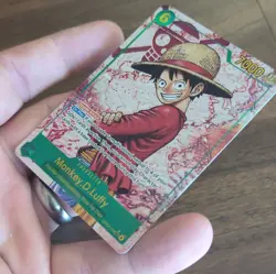One Piece CCG Monkey.D.Luffy OP13-118 Carrying on His Will Double Attack 7000 - Image 1