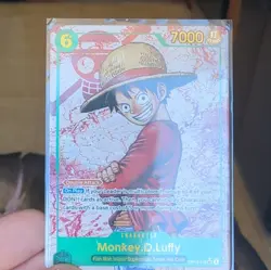 One Piece CCG Monkey.D.Luffy OP13-118 Carrying on His Will Double Attack 7000 - Image 2