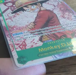 One Piece CCG Monkey.D.Luffy OP13-118 Carrying on His Will Double Attack 7000 - Image 4