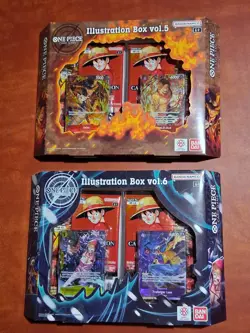 One Piece Illustration Box Vol 5 and Vol 6 Sealed - Image 1