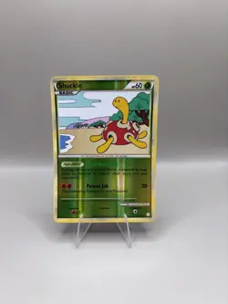 Shuckle 11/123 HeartGold & SoulSilver Reverse Holo Near Mint Pokemon Card - Image 1