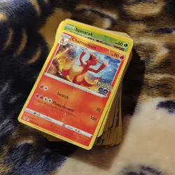Pokemon TCG Card Lot Charmeleon Spinarak Pokemon GO Set Bulk Cards - Image 1