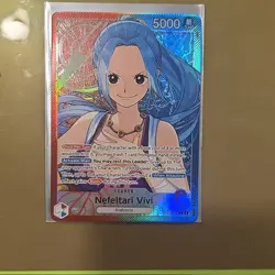 One Piece Leader Card Nefeltari Vivi Holo EB03-024 5000 HP - Image 1