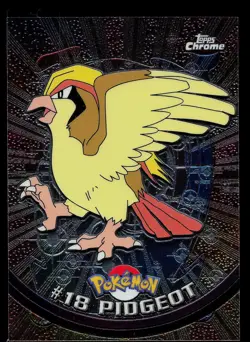 Pokemon Card - Pidgeot Topps Chrome TV Animation Edition 18 Foil - Image 1