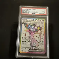 2025 Espeon ex SVP175 Sv: Scarlet & Violet Promo Cards Holo PSA 9 Pokemon - Image 1