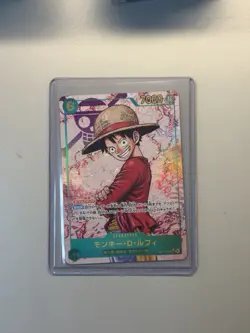 Monkey D Luffy OP13-118 One Piece Card Game Japanese Holo 7000 Power - Image 1