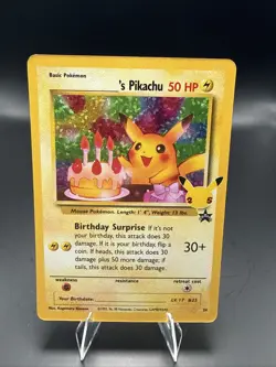 Pokemon TCG Birthday Pikachu Celebrations Classic Collection Promo Card #24 D - Image 2