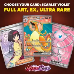 Pokemon SV Full Art Choose Your Card English Near Mint Ultra Rare - Image 1