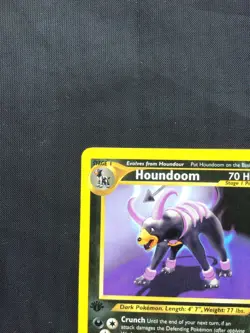 Pokemon Cards: Neo Discovery 1st Edition Rare: Houndoom 23/75 - Image 2