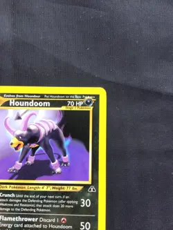 Pokemon Cards: Neo Discovery 1st Edition Rare: Houndoom 23/75 - Image 3