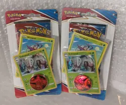 Pokemon Booster Packs Sword & Shield booster pack, 2 Promo Cards & Pokemon Coin 820650806582 - Image 1