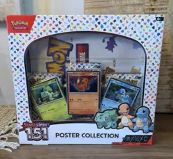 Pokemon Trading Card Games Scarlet & Violet 3.5 151 Poster Collection Box - Image 1