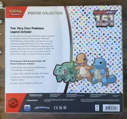 Pokemon Trading Card Games Scarlet & Violet 3.5 151 Poster Collection Box - Image 3