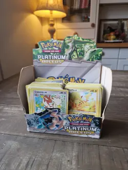 206 x Pokemon TCG Arceus Platinum Card Bundle 2009 Non Holo LP-NM - Image 1