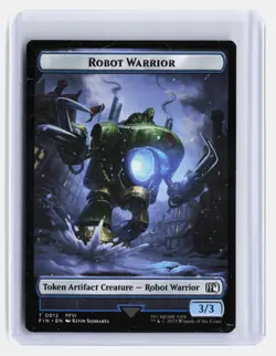 Sephiroth, One Winged Angel/Robot Warrior MTG FINAL FANTASY #24/12 Emblem/Token - Image 1