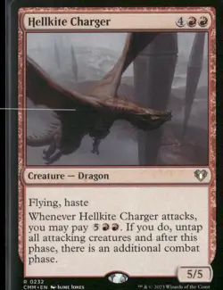 Commander Masters #232 Hellkite Charger - Image 1