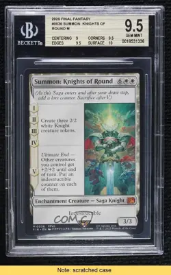 Summon: Knights of Round Magic: Universes Beyond: Final Fantasy FIN BGS 9.5 READ - Image 1
