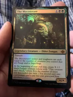 1x FOIL THE MYCOTYRANT - Ixalan - MTG - Magic the Gathering - Image 1
